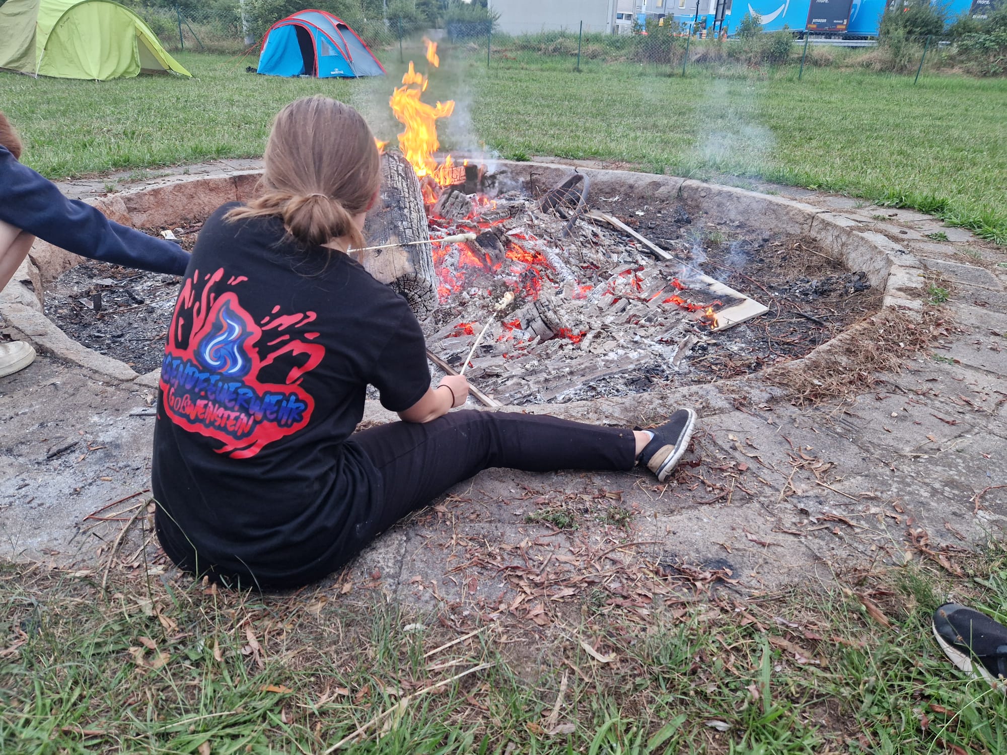 Zeltlager der Jugendfeuerwehren aus Gößweinstein und Gasseldorf